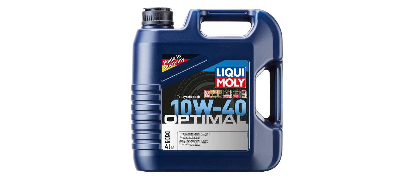 LIQUI MOLY Optimal Synth 10W-40  4л  (НС-синт.) SL/CF; A3/B4  масло моторное 