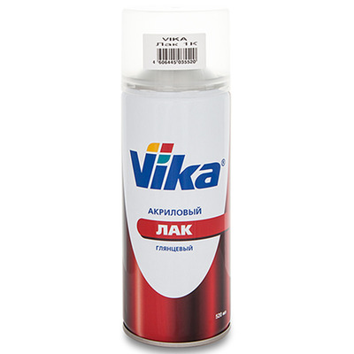 Лак-аэрозоль прозрачный 520 мл VIKA (6)
