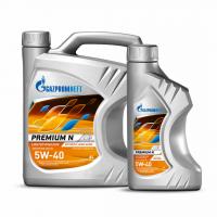 Gazpromneft Premium N 5W-40  4л+1л В ПОДАРОК!!!  (синт) SN/SM/CF масло моторное
