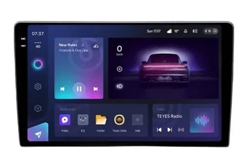 Автомагнитола TEYES CC3 2K 6+128G  9,5" Android