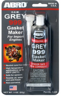 Герметик-прокладка 999 серый 85гр ABRO(12)