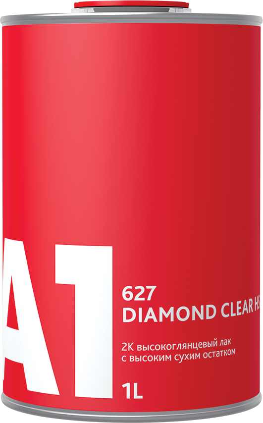 Лак HS DIAMOND CLEAR 627 1л+0,5л отв. А1