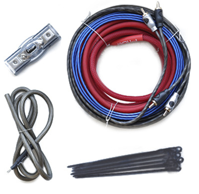 Комплект кабелей для 2-х канальныйусилителя 8Ga PRIDE