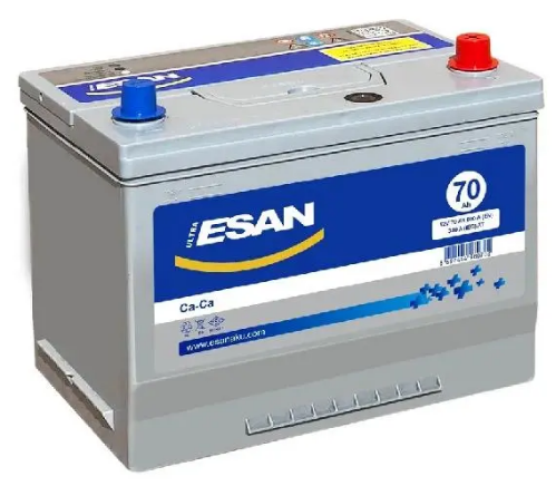 Аккумулятор ESAN SMF S 6CT-70.0 70Ач (обратная полярность) Asia D26