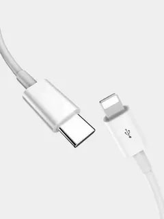 Кабель Type-C-Iphone, в обмотке, с подсветкой