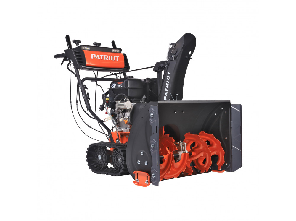 Снегоуборщик PATRIOT СИБИРЬ 110 ЕT (11 л.с.,Электростарт, гусеницы, ширина 71см, 112кг)