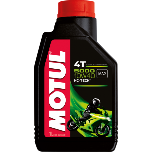 MOTUL 5000 4T HC-Tech 10W-40 SL/M2 (синт) 1л  масло моторное для мотоциклов 