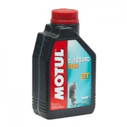 MOTUL Outboard TECH 2T TC-W/WIII (синт) 1л масло моторное для лодочных двигателей и JET SKI