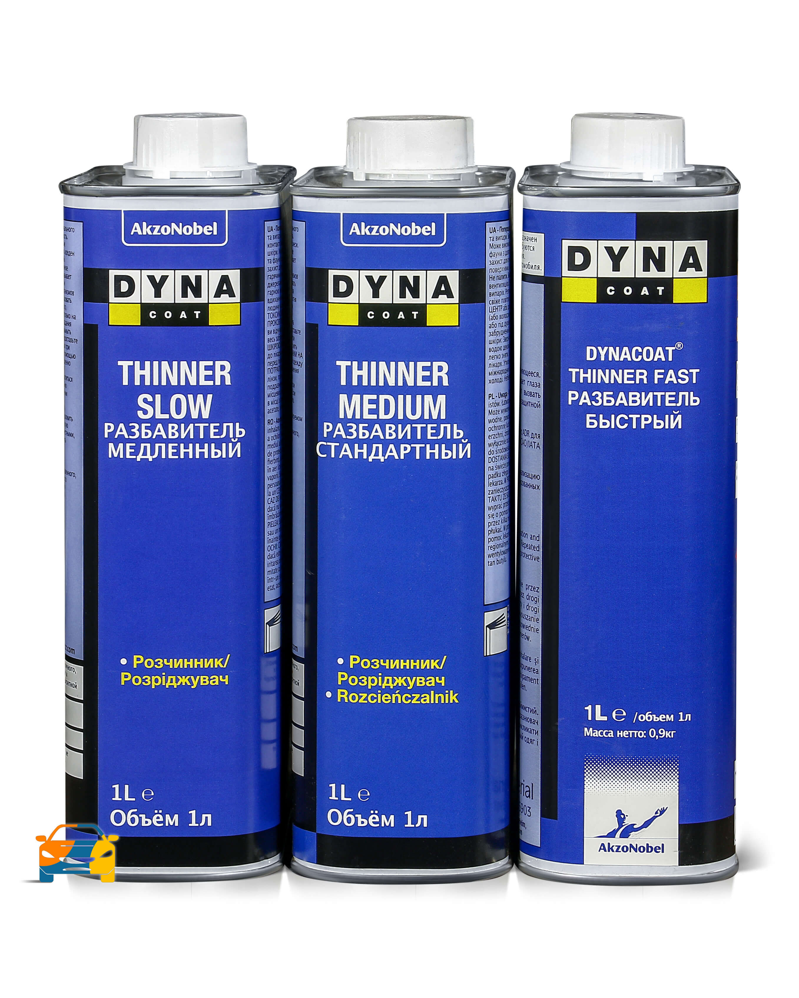 Разбавитель Thinner Medium 1л  DYNA(6)