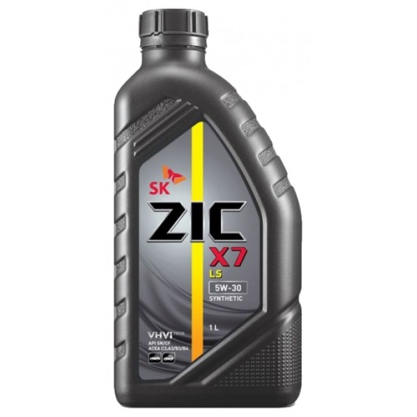ZIC X7  5W-40 1л (синт) SN/CF масло моторное