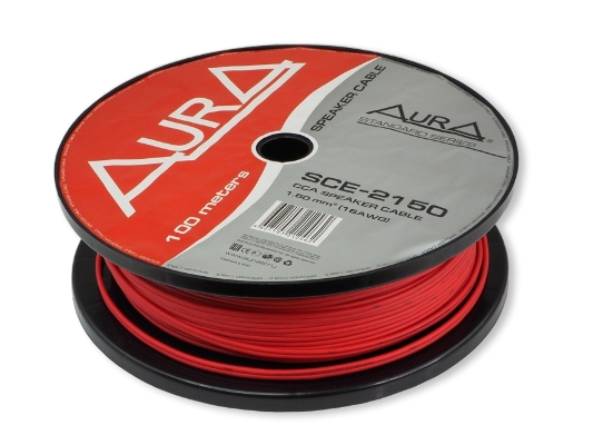 Кабель акустический AURA SCE-2150 1м  (100м)
