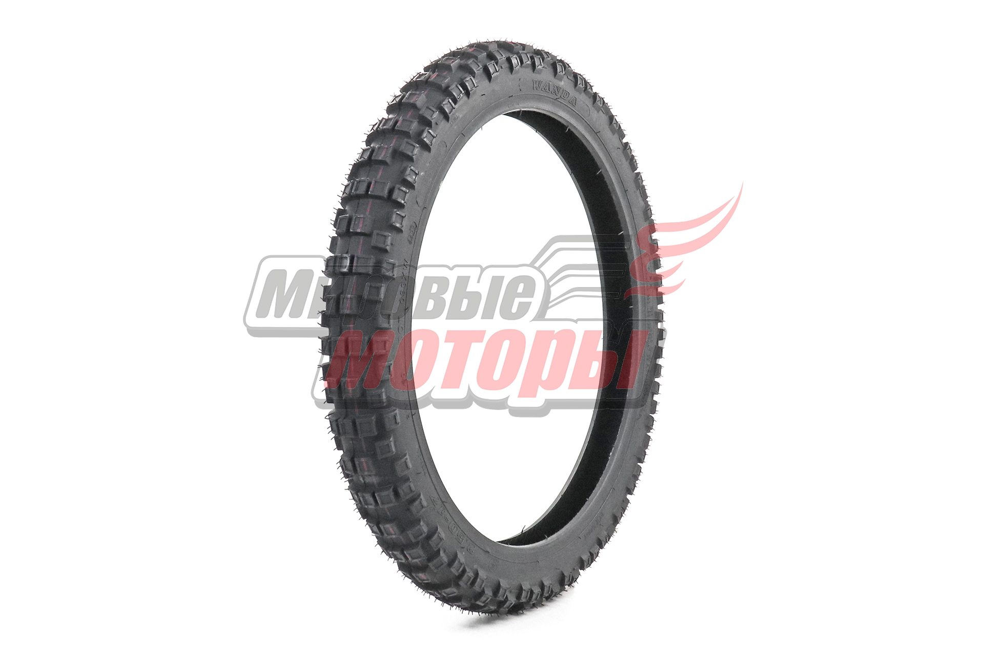 Резина 17" 2,50-17, ТТ без камеры, P259 4PR кросс, WANDA