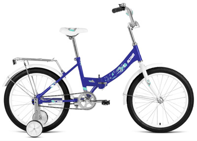 Велосипед 20" Forward ALTAIR KIDS Compact +поддерживающие колеса, складной