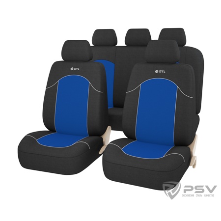 Авточехлы PSV GTL Fast синий