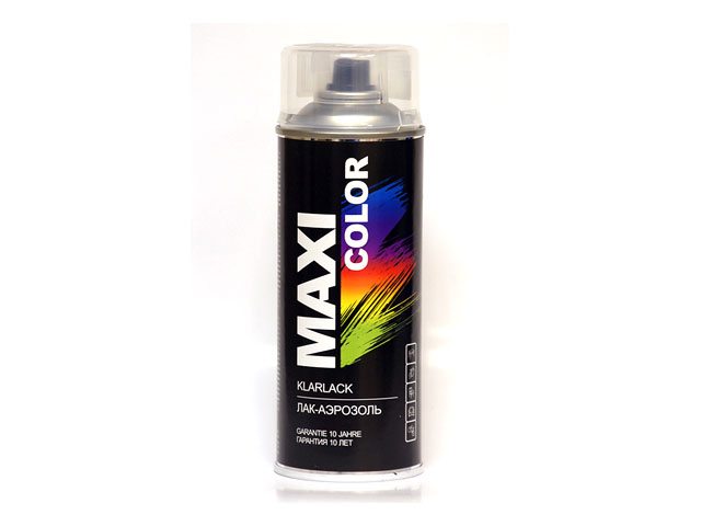 Лак бесцветный 400мл  MAXI COLOR (12)