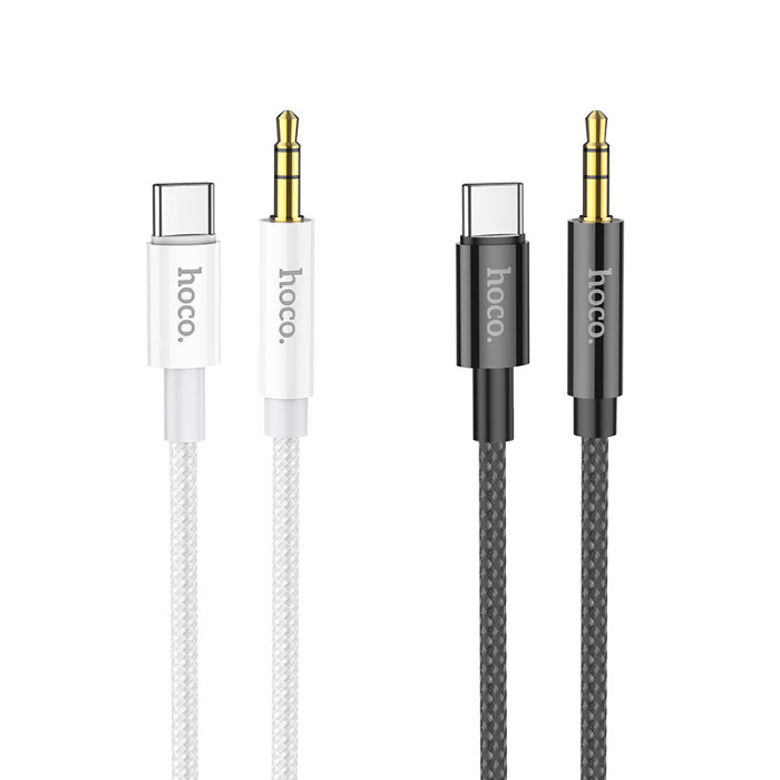 Кабель AUX  Jack 3,5 - Type-C 1м  HOCO