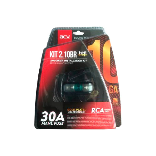 Комплект кабелей ACV KIT 2.10BR 10AWG