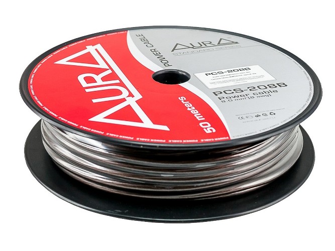 Кабель силовой AURA PCS-208B  2,4м  (#)