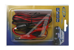 Удлинитель прикуривателя крокодил-крокодил 2*0,75*3м