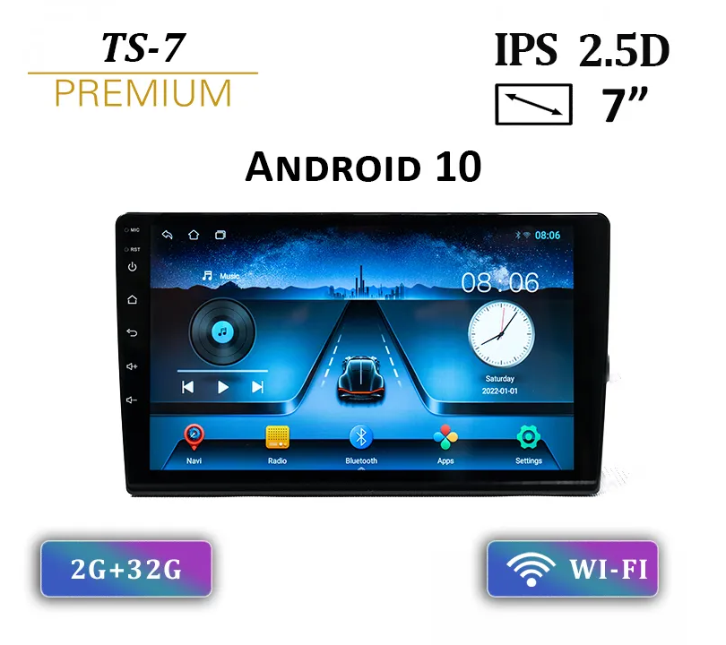 Автомагнитола TS7 2/32G 7" IPS Android