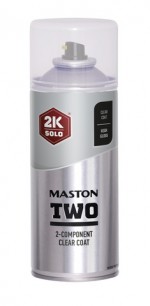 Грунт-праймер 2К серый 150мл (аэроз.) MASTON (6)