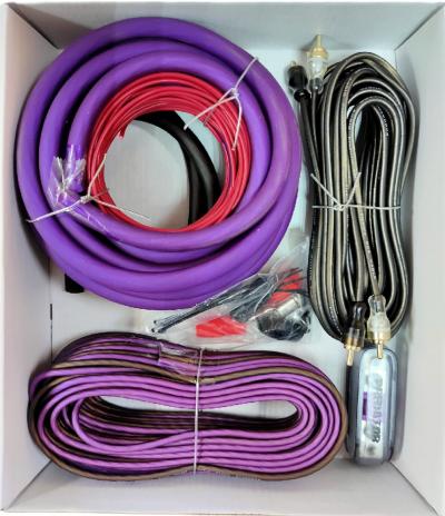 Комплект кабелей для 2-х канального усилителя PREDATOR 4GA KIT-2 CH