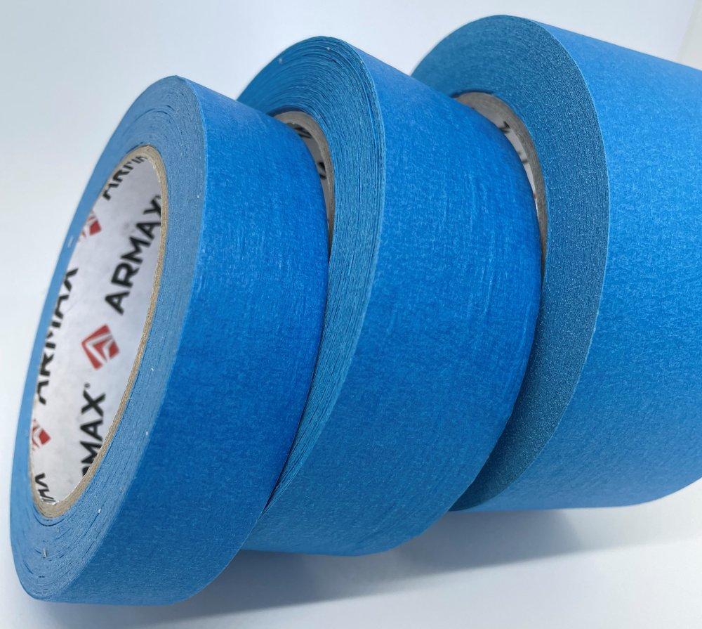 Скотч малярный бумажный 19мм*40м голубой  ARMAX (48)