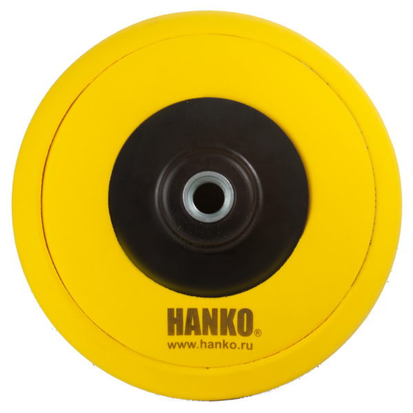 Диск-подошва для полировальных дисков (77,125,150мм) липучка  3 в 1 HANKO