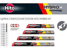 Щетка стеклоочистителя 600мм гибрид 24" HITO