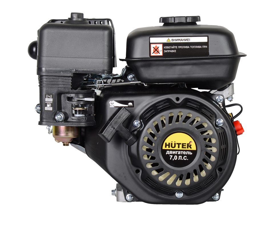Двигатель Huter GE-170F-20 212см3, 7,0л.с, 15,4кг, вал 20мм
