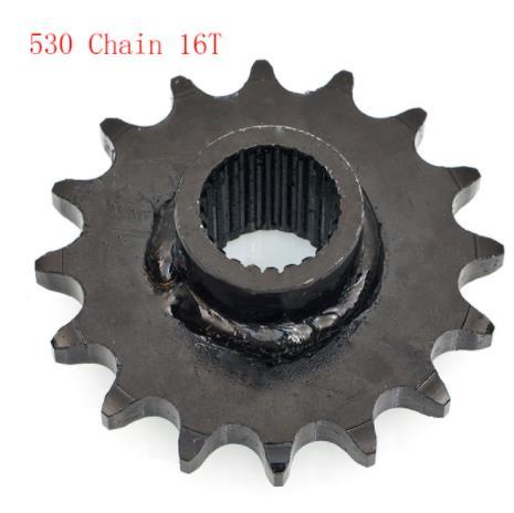 Звезда ведущая 530-16T АТV 150 см3 с РР (мелкие шлицы)