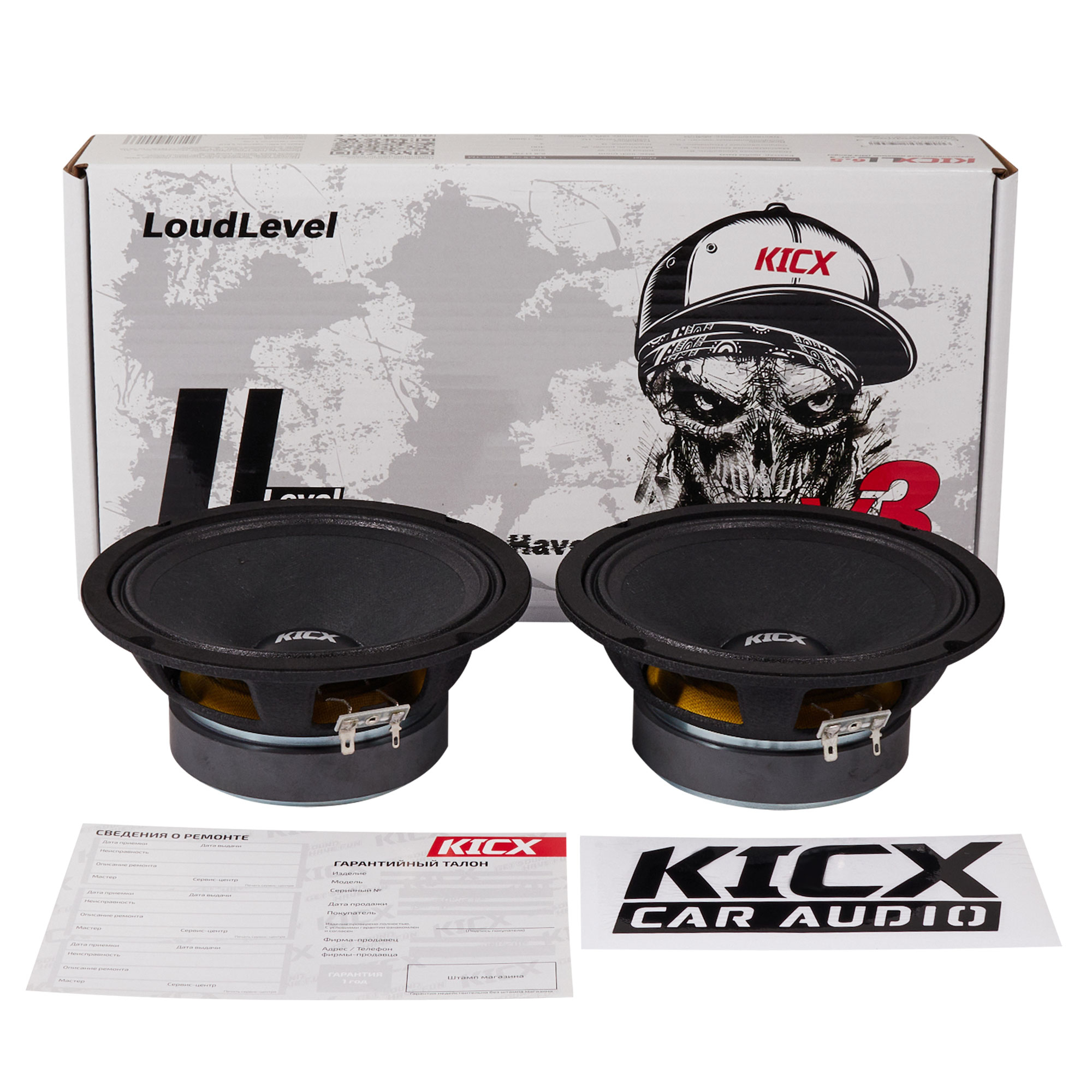 Акустика KICX LL-6.5 ver.3