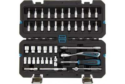 Набор инструмента  42 предмета 1/4", CrV, 120 зубьев, GROSS