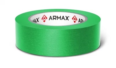 Скотч малярный бумажный 19мм*40м зеленый  ARMAX (48)