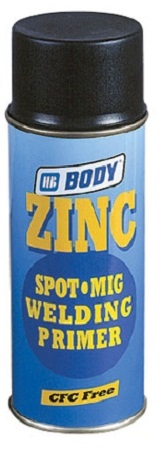 Грунт BODY 425/311 Черный ZINC SPOT 1К 0,4л  токопроводящий, для сварки (6)