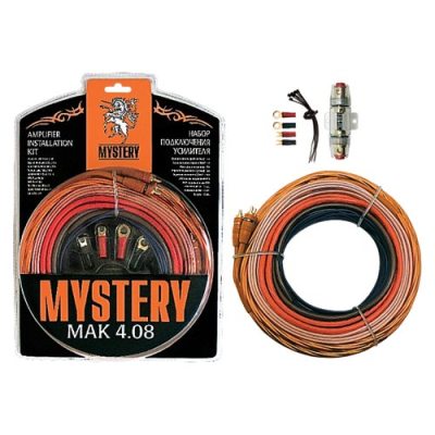 Комплект кабелей для 4-х канальный усилителя MYSTERY MAK 4.08