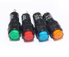 Индикатор  D=10 12V зеленая/красная