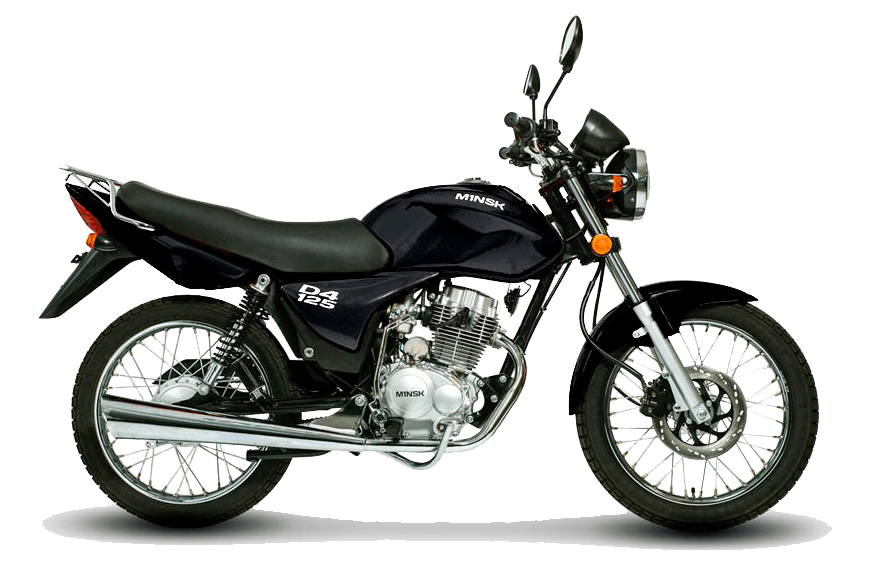 Мотоцикл дорожный МИНСК D4 (125 см3, 4-тактный, 10.5 л.с. (7.72 кВт), Вес 100кг.