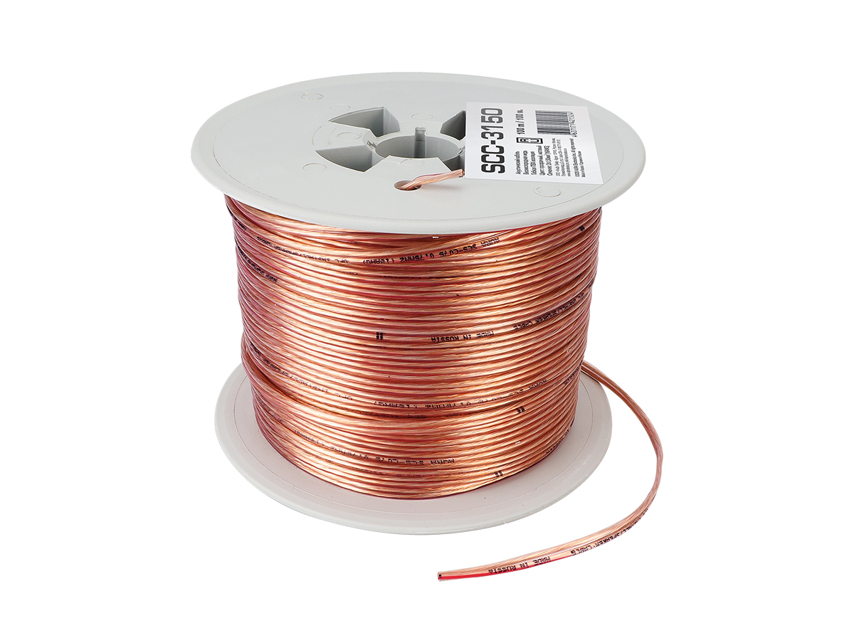 Кабель акустический AURA SCC-3150 1м  (100)  