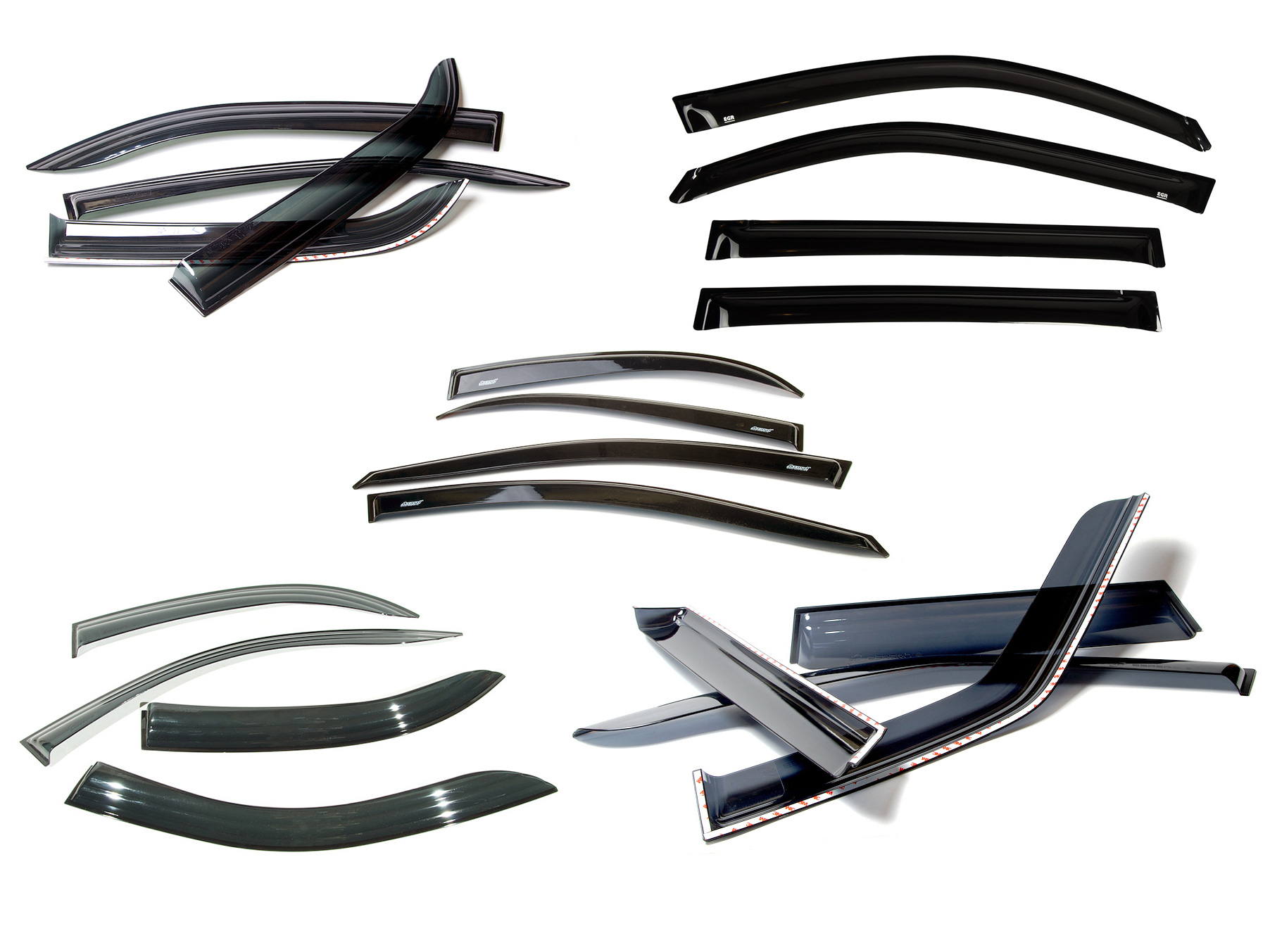 Дефлекторы окон Mazda 6 sedan ...07  COBRA  (#)