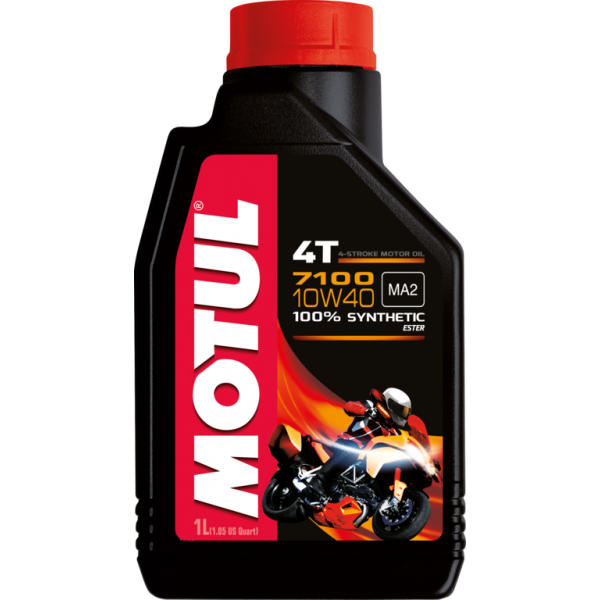MOTUL 7100 Ester 4T 10W-40 SN, MA2 (100%синт) 1л  масло моторное