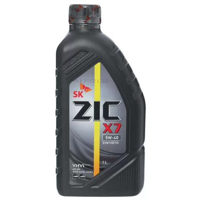ZIC X7  5W-40 1л (синт) SN/CF масло моторное