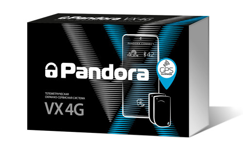 Автосигнализация PANDORA VX-4G GSM/GPS/Bluetooth