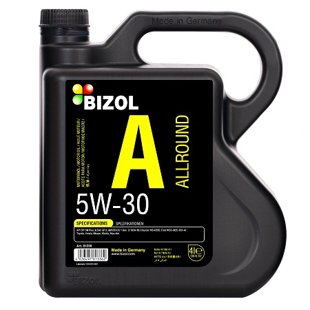 BIZOL Allround 5W-30  4л (синт) SP/SN Plus, GF-6A масло моторное