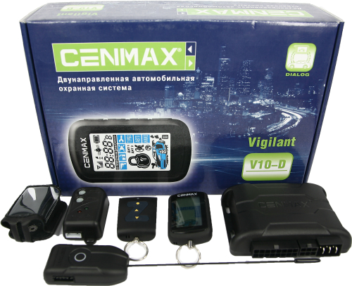 Автосигнализация CENMAX Vigilant V-10-D