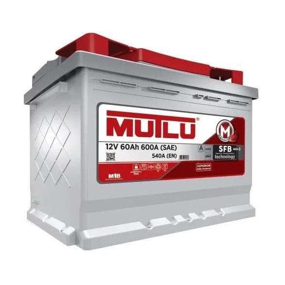 Аккумулятор MUTLU 6CT-60.0 60Ач (обратная полярность) 12В 540А 242*175*190 мм