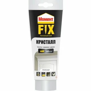 Гвозди жидкие МОМЕНТ МОНТАЖ FIX Кристалл 185мл