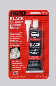 Герметик-прокладка черный до 343С  42,5гр  ABRO США (12)