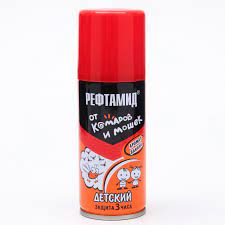 Аэрозоль-репеллент Рефтамид BABY, 100мл.(370508)