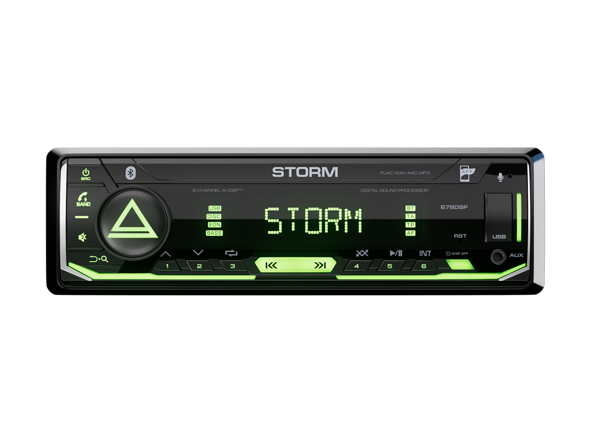 Автомагнитола AURA STORM-678DSP